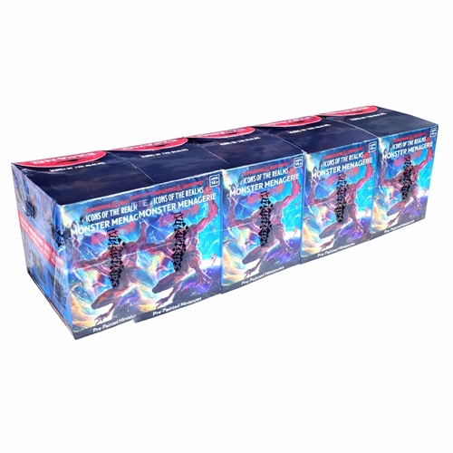 D&D Icons of the Realms - Monster Menagerie Revisited - Booster Brick Display (10 pcs)